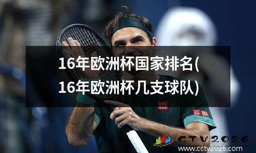 16年欧洲杯国家排名(16年欧洲杯几支球队)