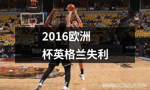 2016欧洲杯英格兰失利