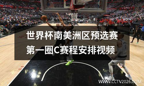 世界杯南美洲区预选赛第一圈C赛程安排视频
