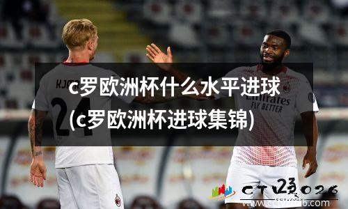 c罗欧洲杯什么水平进球(c罗欧洲杯进球集锦)