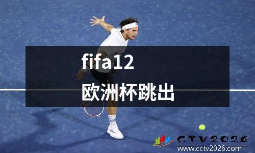 fifa12欧洲杯跳出