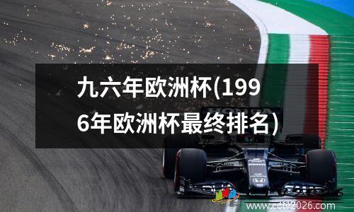 九六年欧洲杯(1996年欧洲杯最终排名)