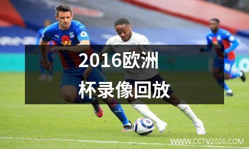 2016欧洲杯录像回放