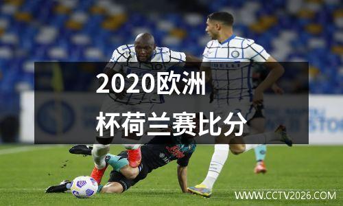 2020欧洲杯荷兰赛比分
