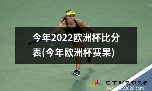 今年2022欧洲杯比分表(今年欧洲杯赛果)