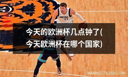 今天的欧洲杯几点钟了(今天欧洲杯在哪个国家)