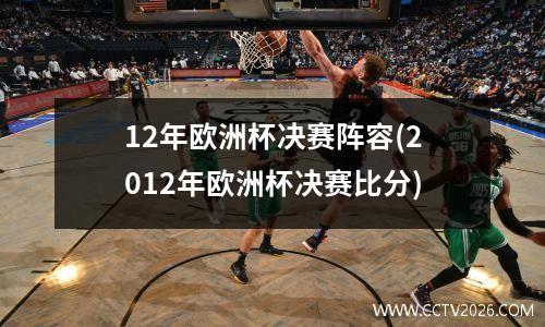12年欧洲杯决赛阵容(2012年欧洲杯决赛比分)