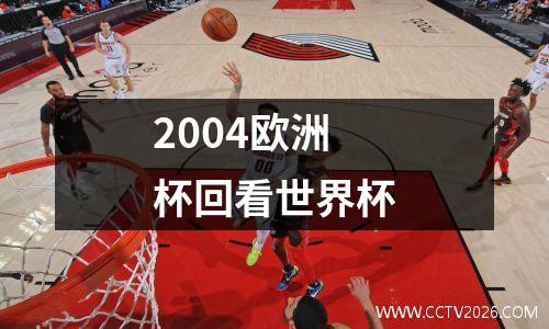 2004欧洲杯回看世界杯