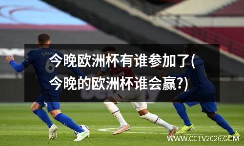 今晚欧洲杯有谁参加了(今晚的欧洲杯谁会赢?)