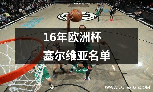16年欧洲杯塞尔维亚名单