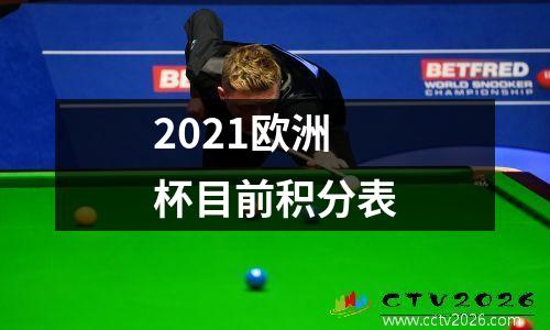 2021欧洲杯目前积分表