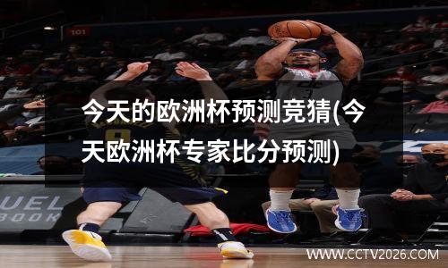 今天的欧洲杯预测竞猜(今天欧洲杯专家比分预测)