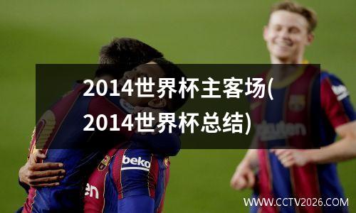 2014世界杯主客场(2014世界杯总结)