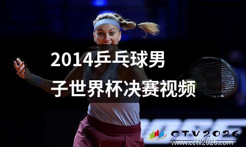 2014乒乓球男子世界杯决赛视频