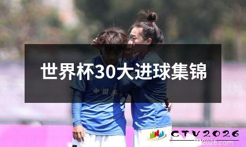 世界杯30大进球集锦
