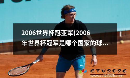 2006世界杯冠亚军(2006年世界杯冠军是哪个国家的球队)