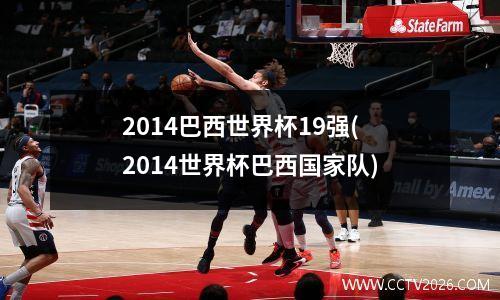 2014巴西世界杯19强(2014世界杯巴西国家队)