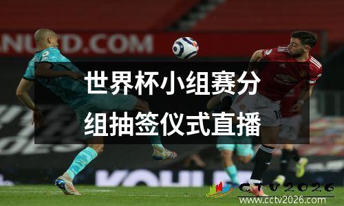 世界杯小组赛分组抽签仪式直播