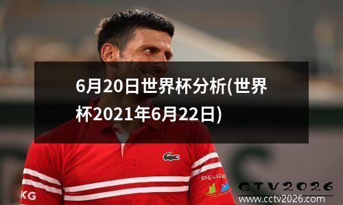 6月20日世界杯分析(世界杯2021年6月22日)