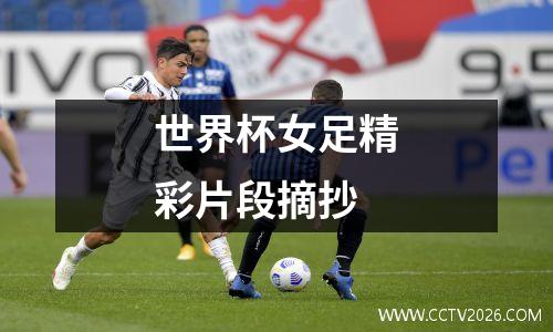 世界杯女足精彩片段摘抄