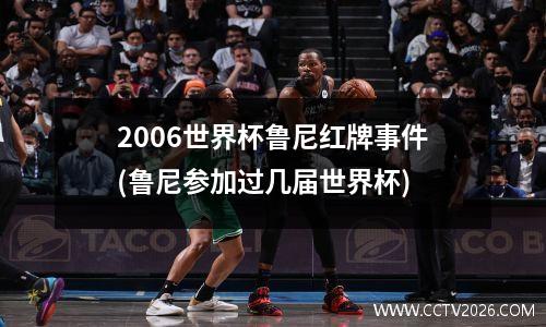 2006世界杯鲁尼红牌事件(鲁尼参加过几届世界杯)