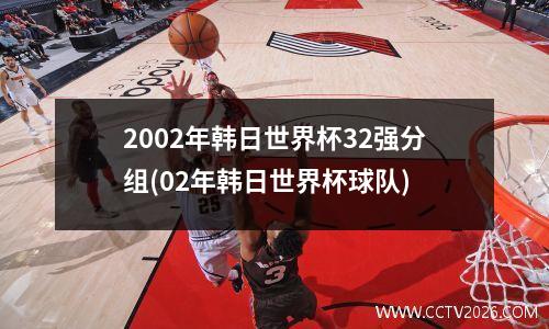 2002年韩日世界杯32强分组(02年韩日世界杯球队)