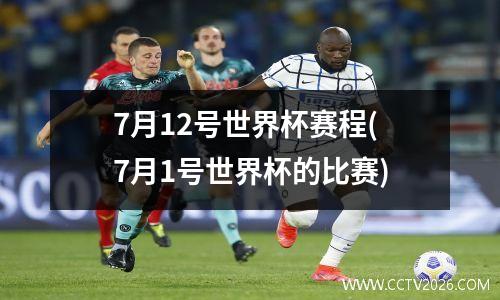 7月12号世界杯赛程(7月1号世界杯的比赛)
