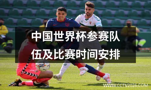 中国世界杯参赛队伍及比赛时间安排