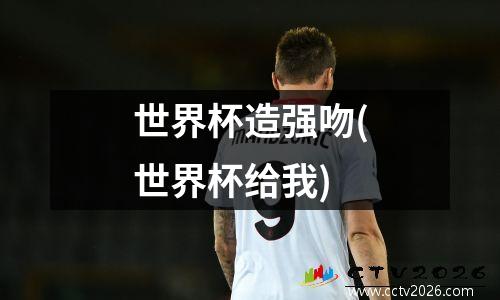 世界杯造强吻(世界杯给我)