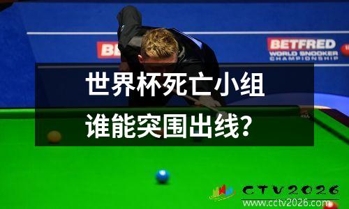 世界杯死亡小组谁能突围出线？