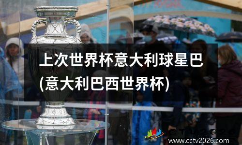 上次世界杯意大利球星巴(意大利巴西世界杯)