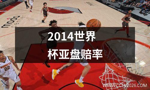 2014世界杯亚盘赔率