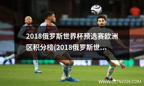 2018俄罗斯世界杯预选赛欧洲区积分榜(2018俄罗斯世界杯亚洲区预选赛积分)