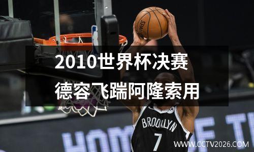 2010世界杯决赛德容飞踹阿隆索用