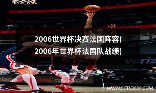 2006世界杯决赛法国阵容(2006年世界杯法国队战绩)