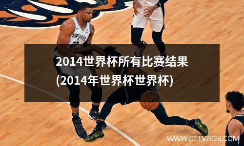 2014世界杯所有比赛结果(2014年世界杯世界杯)