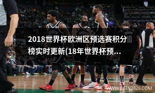 2018世界杯欧洲区预选赛积分榜实时更新(18年世界杯预选赛欧洲区)
