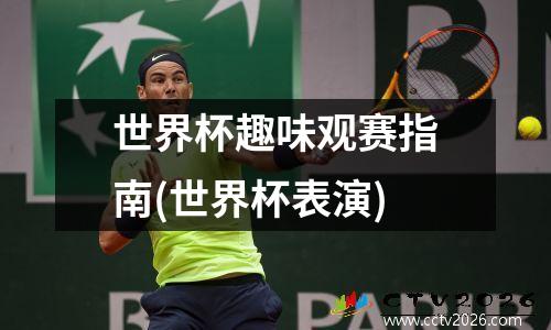 世界杯趣味观赛指南(世界杯表演)