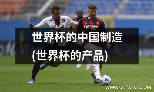 世界杯的中国制造(世界杯的产品)