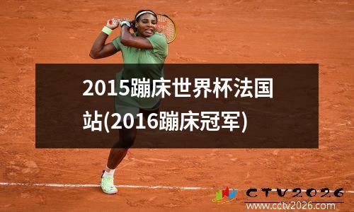 2015蹦床世界杯法国站(2016蹦床冠军)