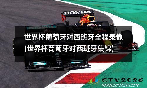 世界杯葡萄牙对西班牙全程录像(世界杯葡萄牙对西班牙集锦)