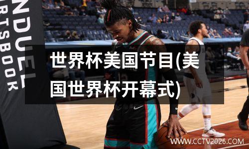 世界杯美国节目(美国世界杯开幕式)