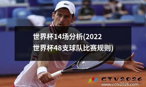世界杯14场分析(2022世界杯48支球队比赛规则)