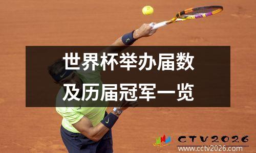 世界杯举办届数及历届冠军一览