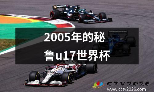 2005年的秘鲁u17世界杯