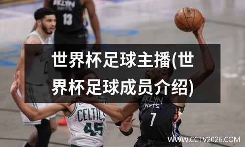 世界杯足球主播(世界杯足球成员介绍)