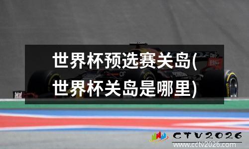 世界杯预选赛关岛(世界杯关岛是哪里)