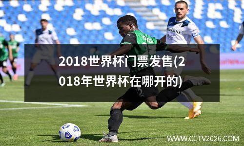 2018世界杯门票发售(2018年世界杯在哪开的)