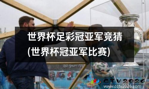 世界杯足彩冠亚军竞猜(世界杯冠亚军比赛)