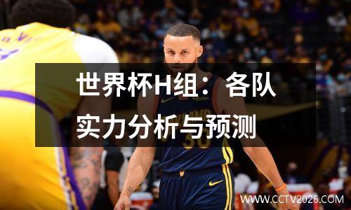 世界杯H组：各队实力分析与预测